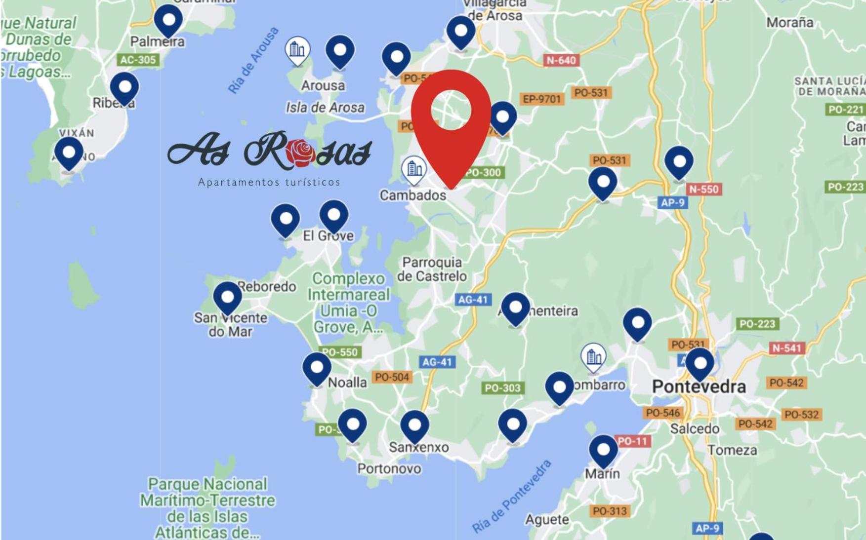 As Rosas Apartamentos Turisticos 坎巴多斯 外观 照片